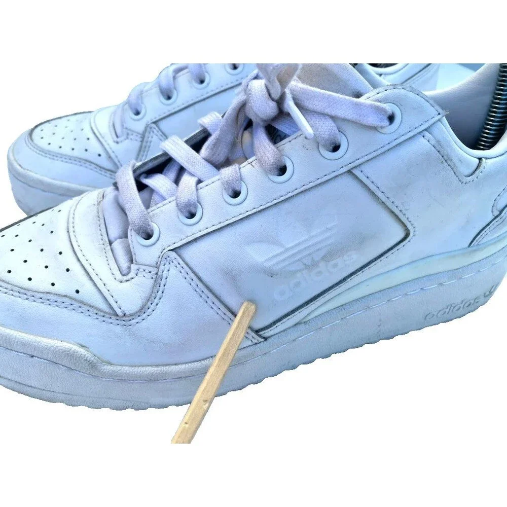 Adidas Shoes Womens Forum Bold FY9042 White Leather Comfort Sneakers - Size 9.5